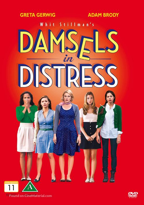Damsels in Distress - Danish DVD movie cover