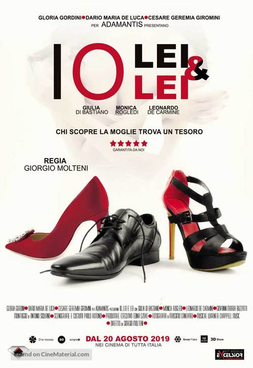 Io, lei e lei (Me, her and her) - Italian Movie Poster