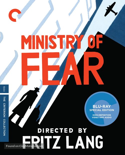 Ministry of Fear - Blu-Ray movie cover