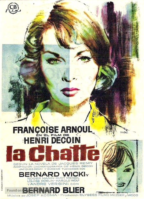 La chatte - Spanish Movie Poster
