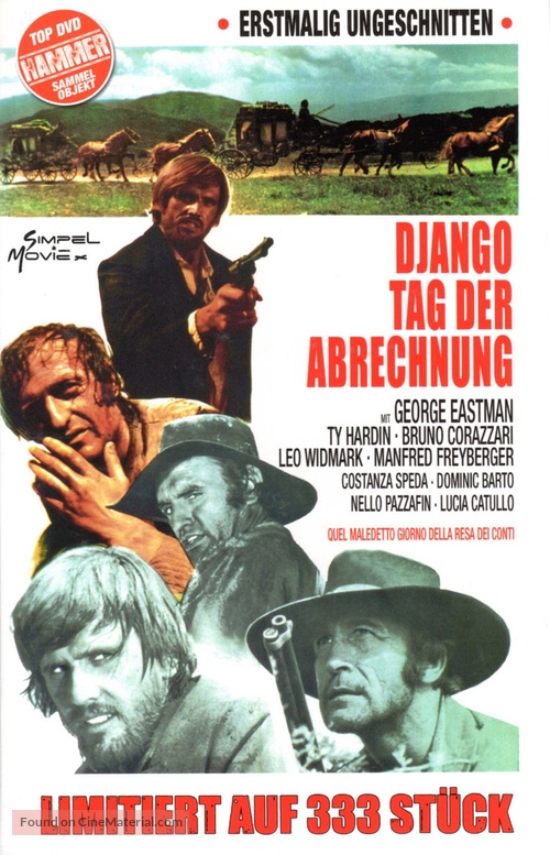 Quel maledetto giorno della resa dei conti - German DVD movie cover