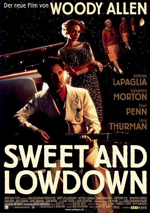 Sweet and Lowdown - German Movie Poster
