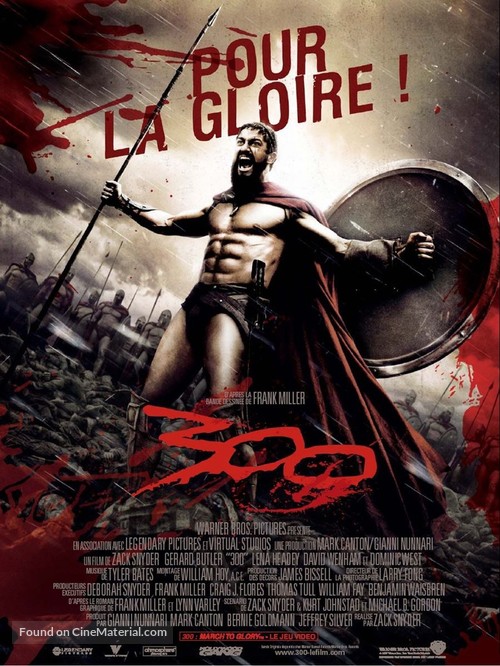 300 - French Movie Poster