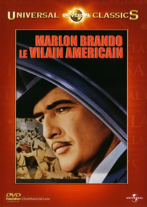 The Ugly American - French DVD movie cover