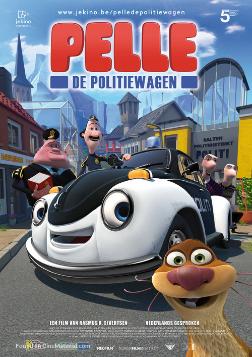 Pelle Politibil g&aring;r i vannet - Dutch Movie Poster
