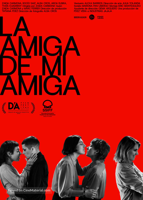 La amiga de mi amiga - Spanish Movie Poster