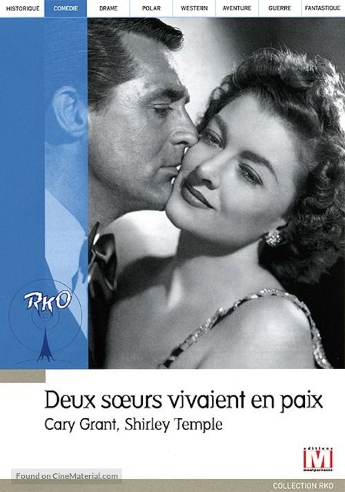 The Bachelor and the Bobby-Soxer - French DVD movie cover