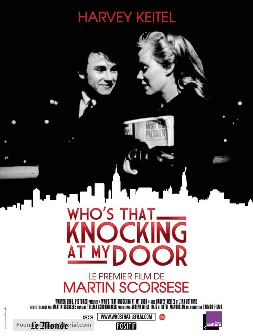 Who&#039;s That Knocking at My Door - French Re-release movie poster