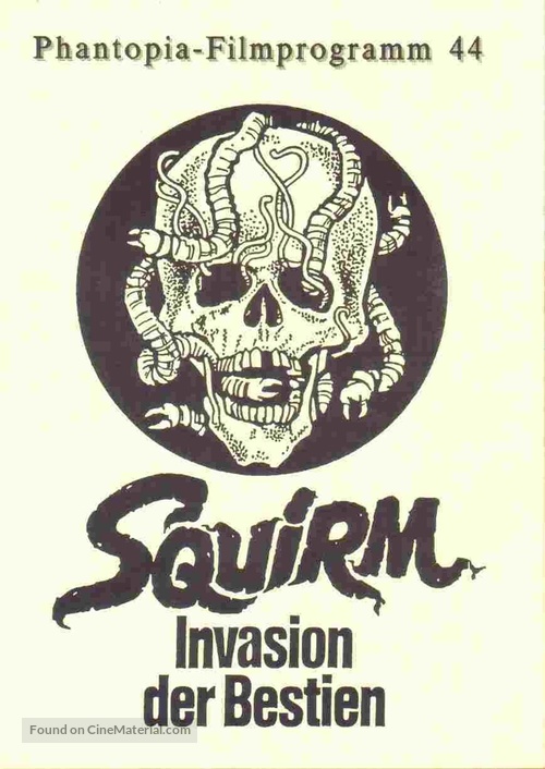 Squirm - German poster