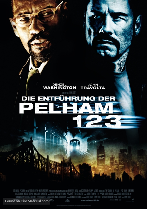 The Taking of Pelham 1 2 3 - German Movie Poster