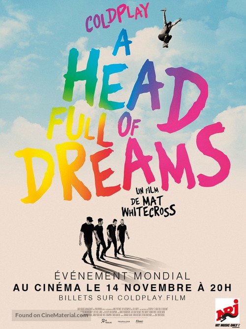 Coldplay: A Head Full of Dreams - French Movie Poster