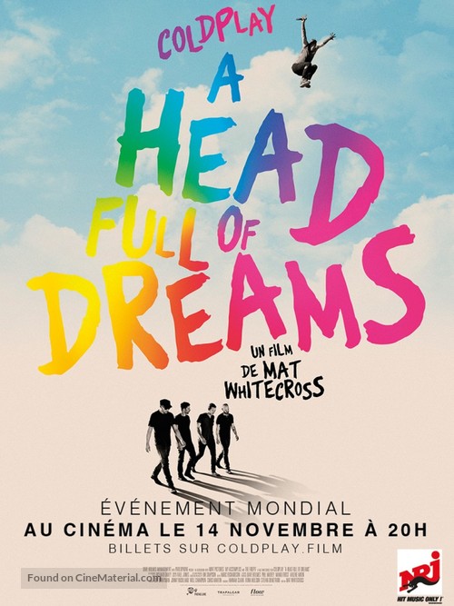 Coldplay: A Head Full of Dreams - French Movie Poster