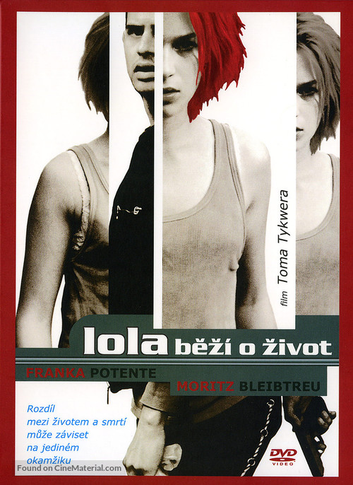 Lola Rennt - Slovak DVD movie cover