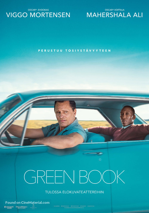 Green Book - Finnish Movie Poster