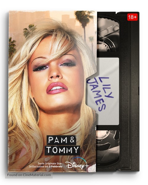 Pam &amp; Tommy - Italian Movie Poster