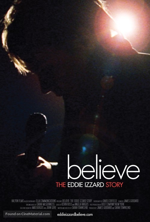 Believe: The Eddie Izzard Story - Movie Poster