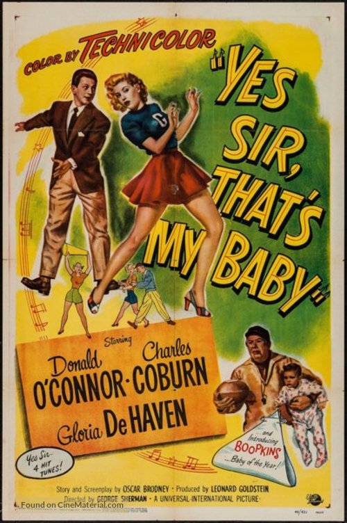 Yes Sir, That&#039;s My Baby - Movie Poster