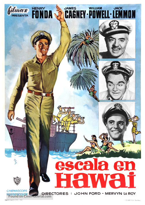 Mister Roberts - Spanish Movie Poster