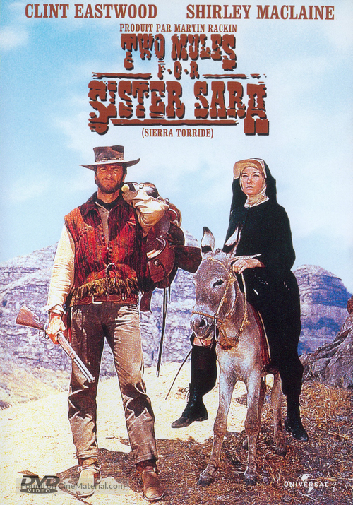 Two Mules for Sister Sara - Canadian DVD movie cover