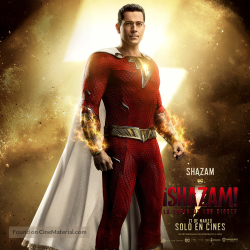 Shazam! Fury of the Gods - Spanish Movie Poster