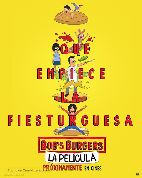 The Bob&#039;s Burgers Movie - Spanish Movie Poster