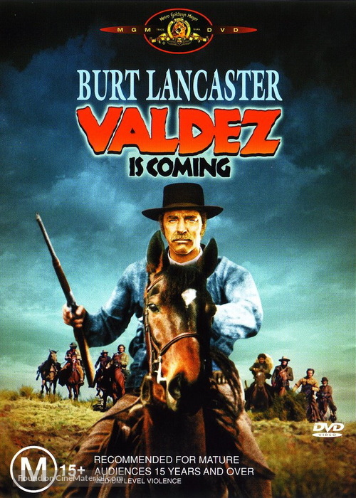 Valdez Is Coming - Australian Movie Cover