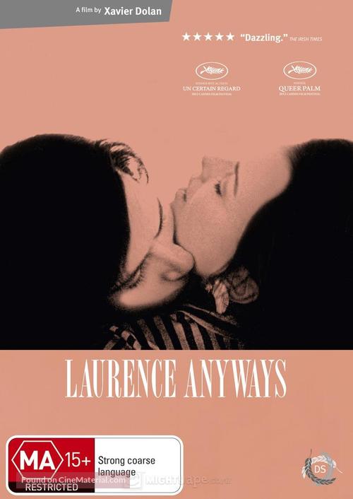 Laurence Anyways - Australian DVD movie cover