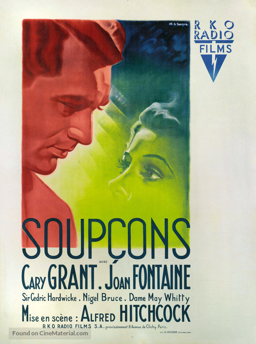 Suspicion - French Movie Poster
