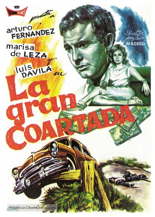 La gran coartada - Spanish Movie Poster
