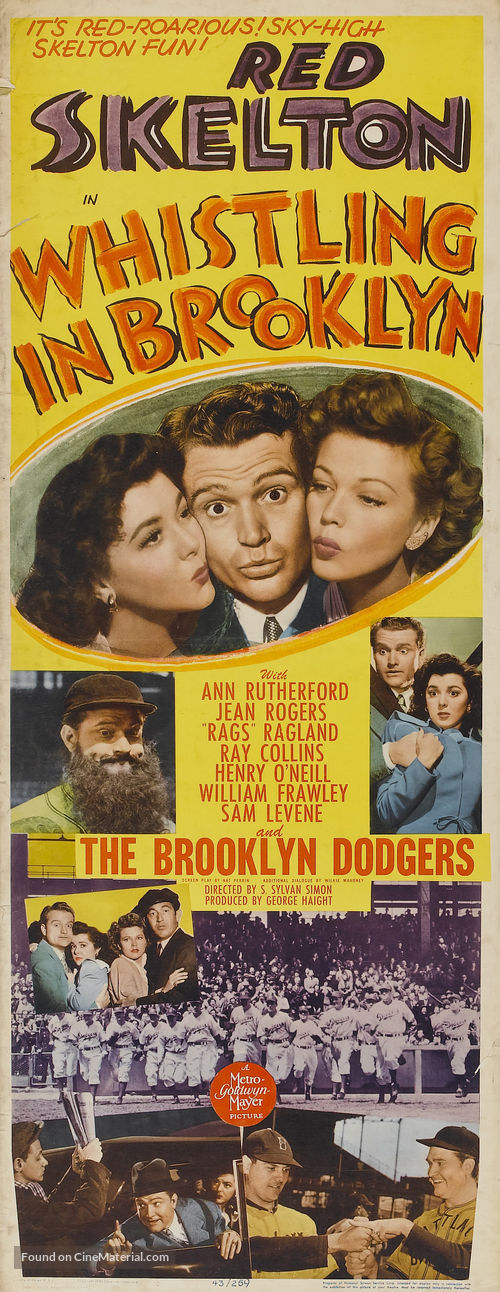 Whistling in Brooklyn - Movie Poster