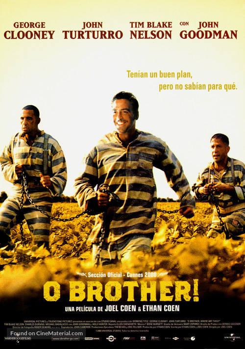 O Brother, Where Art Thou? - Spanish Movie Poster