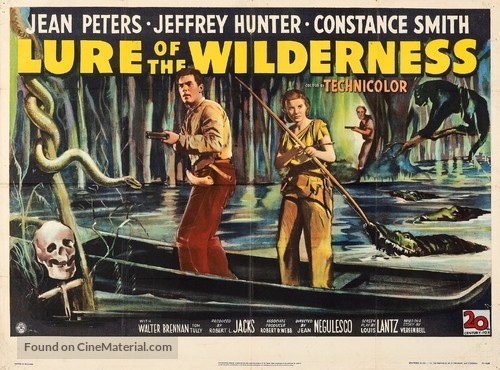 Lure of the Wilderness - British Movie Poster