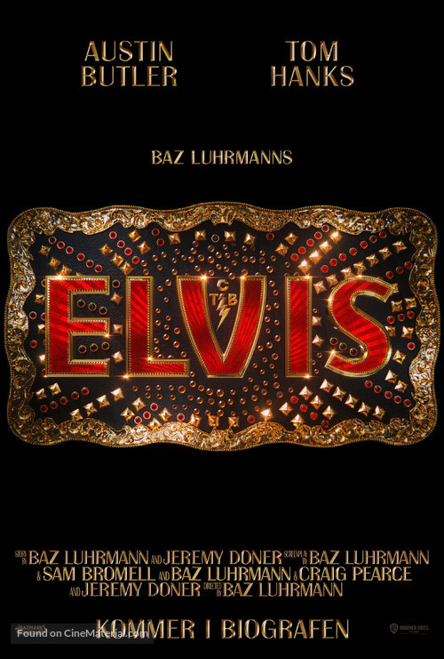 Elvis - Danish Movie Poster