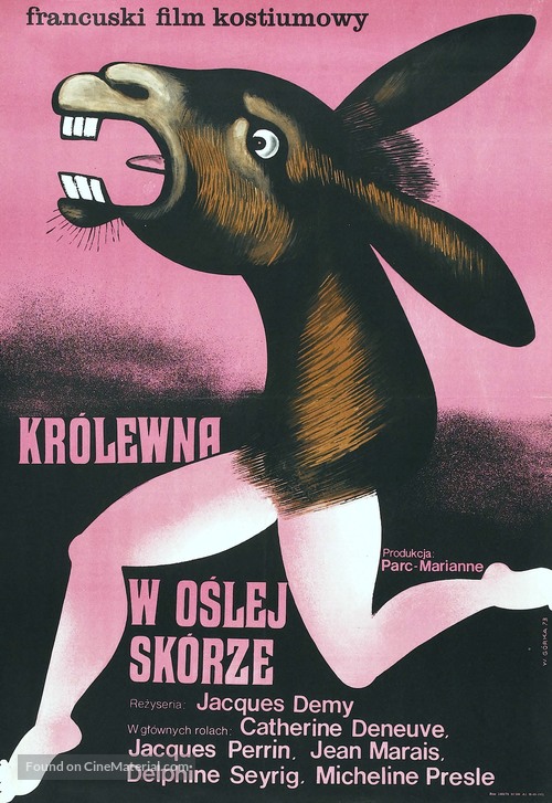 Peau d&#039;&acirc;ne - Polish Movie Poster