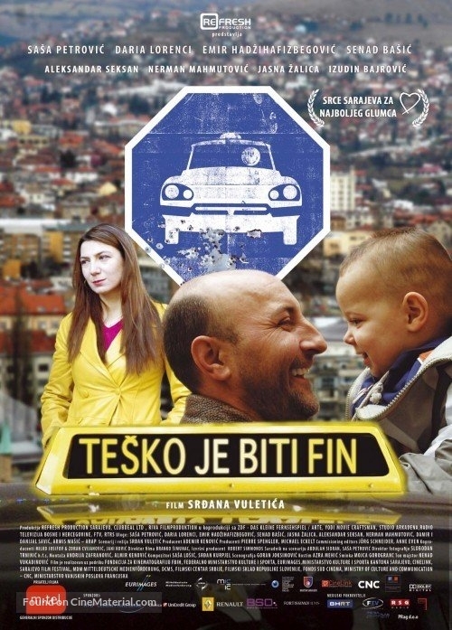 Tesko je biti fin - Bosnian Movie Poster