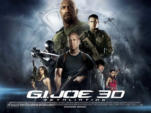 G.I. Joe: Retaliation - British Movie Poster