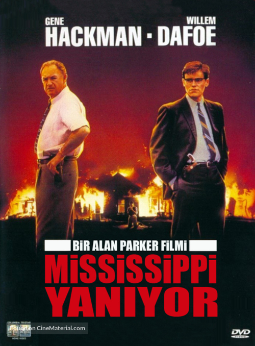 Mississippi Burning - Turkish DVD movie cover