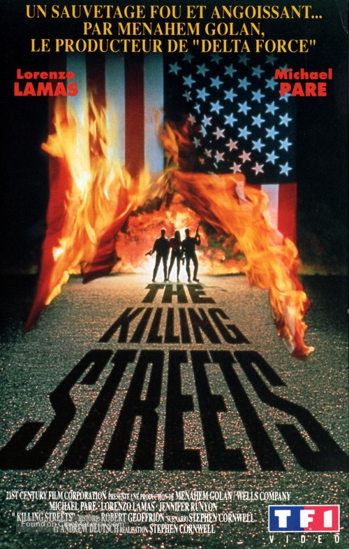 Killing Streets - French VHS movie cover