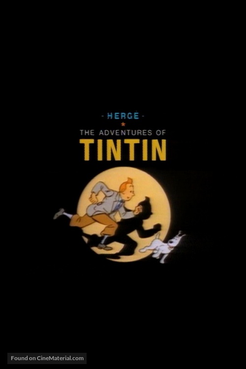 &quot;Les aventures de Tintin&quot; - British poster