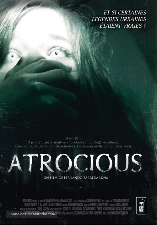 Atrocious - French Movie Cover