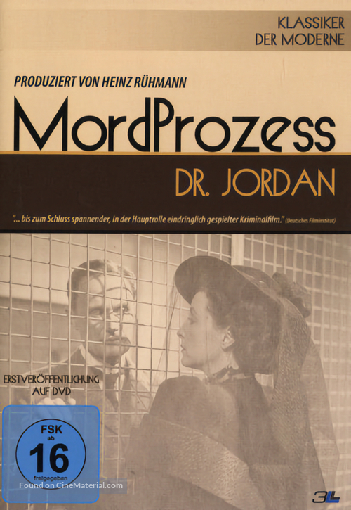 Mordproze&szlig; Dr. Jordan - German Movie Cover