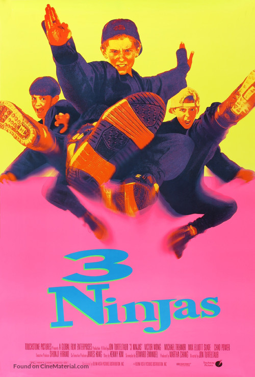 3 Ninjas - Movie Poster