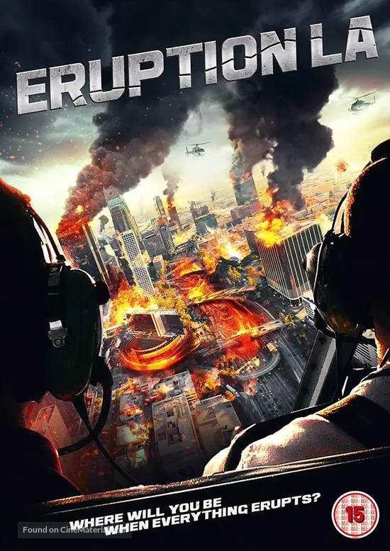 Eruption: LA - British DVD movie cover