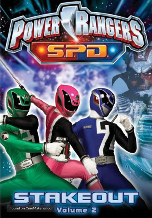 &quot;Power Rangers S.P.D.&quot; - DVD movie cover