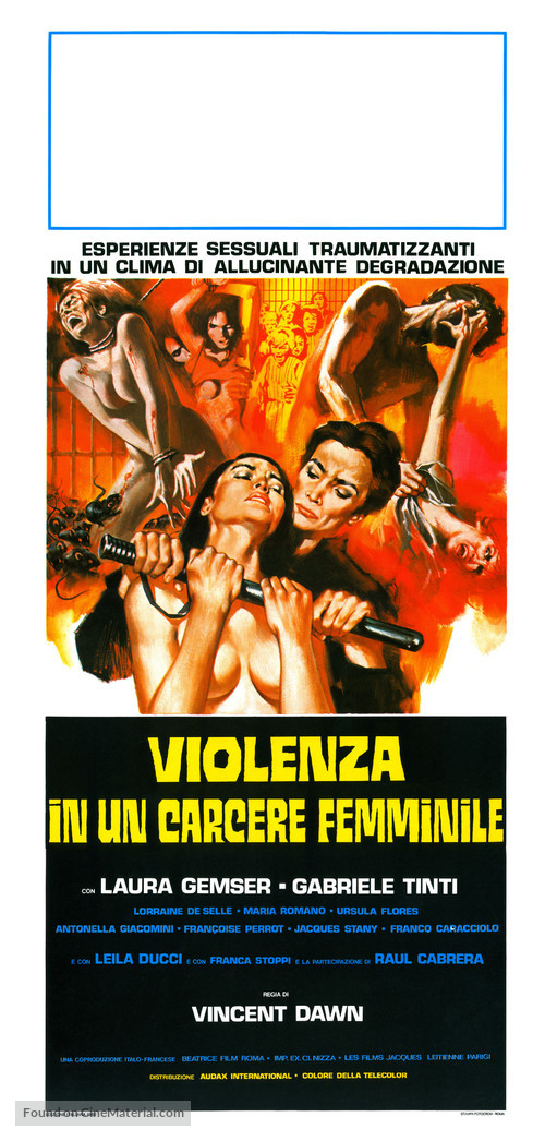 Violenza in un carcere femminile - Italian Movie Poster