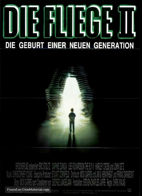 The Fly II - German Movie Poster