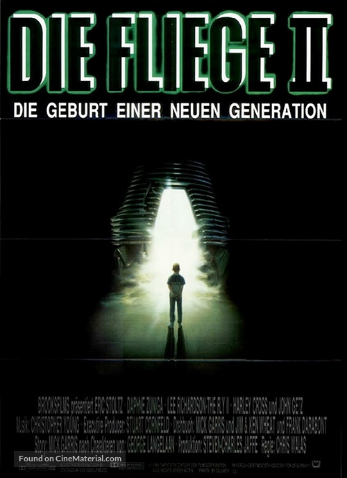 The Fly II - German Movie Poster