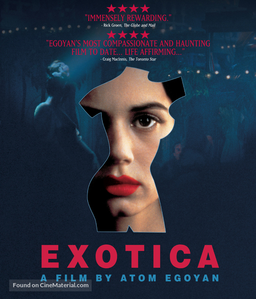 Exotica - Canadian Blu-Ray movie cover