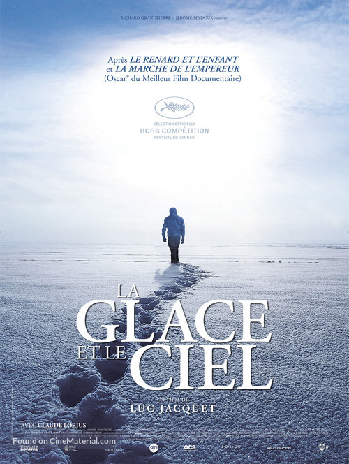 La glace et le ciel - French Movie Poster