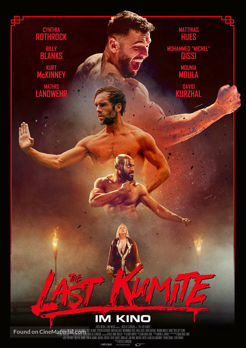 The Last Kumite - German Movie Poster